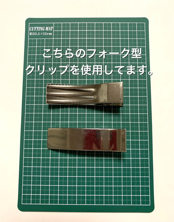 【再販×2】Creema限定　フラワーヘアクリップ 2枚目の画像