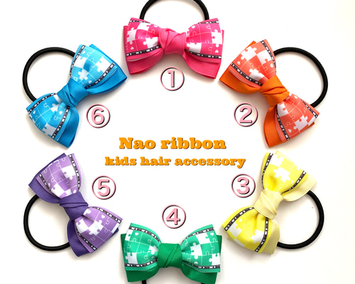 再販2【くすみピンク】ナチュラルリボン♡ヘアゴム2個セット 1_3bc85b1f5b0afe08b46ffb826935