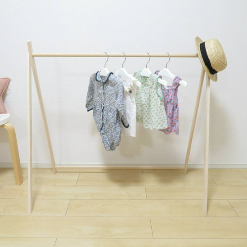 ハンガーラック【ロータイプ】 ハンガーラック crito 通販 5398548