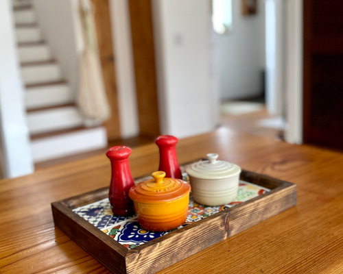 一点物　古材　メキシカンタイル　オーダーテーブル　カフェ 一点物 古材 メキシカンタイル オーダーテーブル カフェ - メルカリ