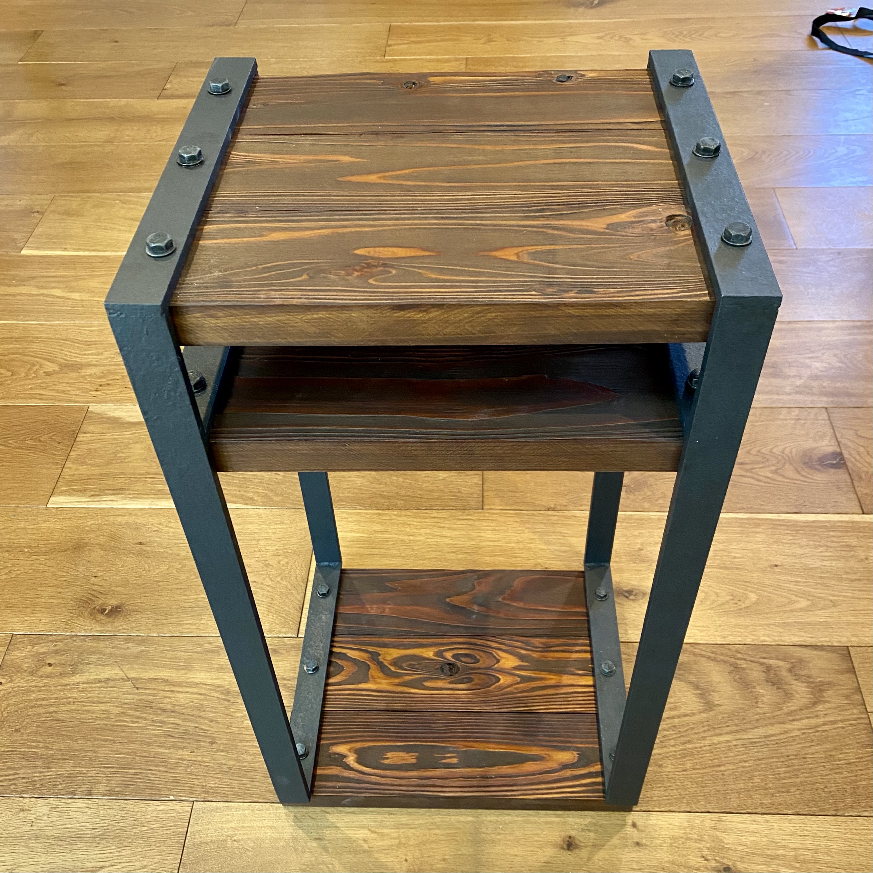 アイアンと木の男前なラック【受注生産】