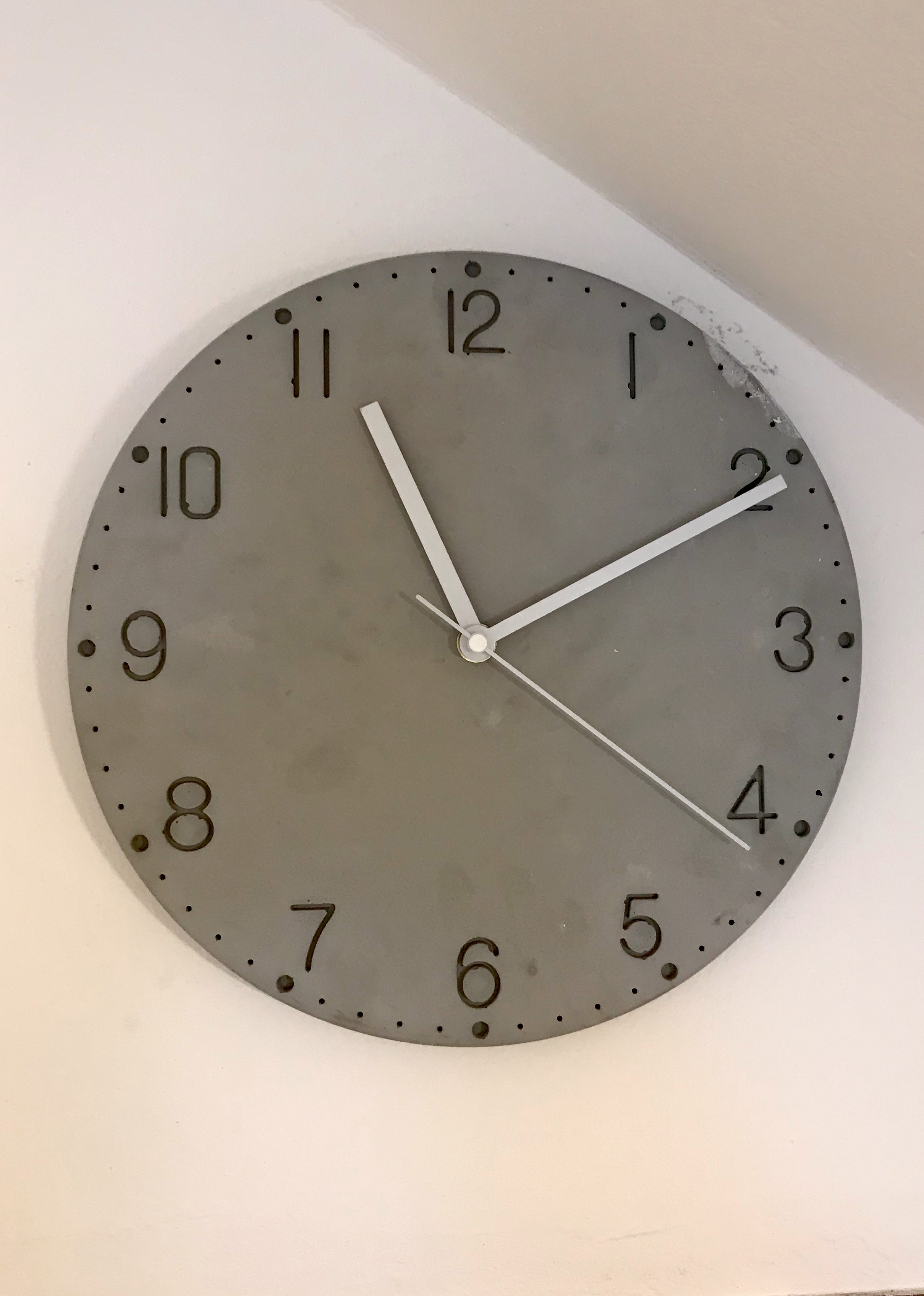 モルタル時計【受注生産】