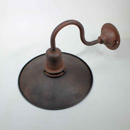 古塗装】ノスタルジックな外灯／ブラック＆コッパー塗装 シーリング  