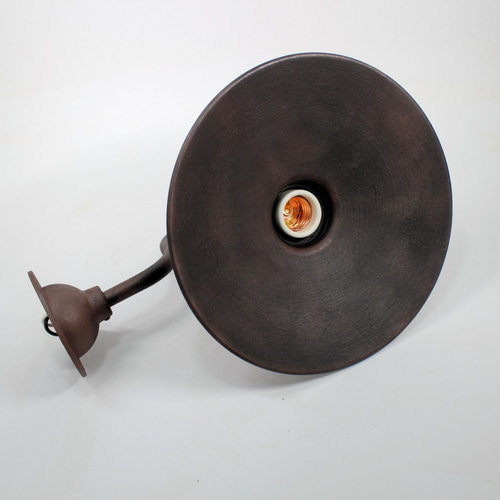 古塗装】ノスタルジックな外灯／ブラック＆コッパー塗装 シーリング  