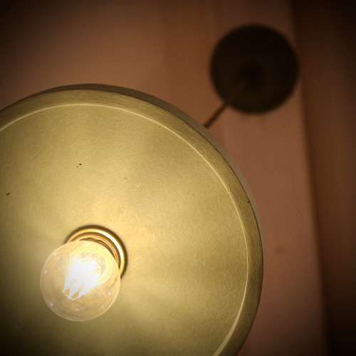 ブロンズグリーン/モルタルシェード ペンダントライト pendant lamp ブロンズグリーン】モルタルシェードのpendant lamp ☆受注生産