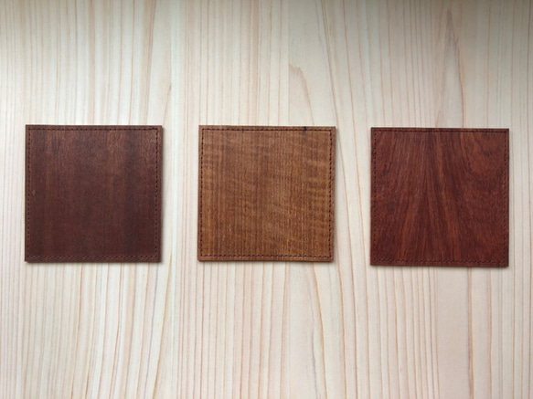 コースター/マット（シングルピース）_Selected natural solid wood skin use _フードグレード 5枚目の画像