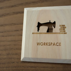 【国内送料無料】ワークスペース2 プレート　WORKSPACE(P2) 1枚目の画像