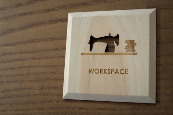 【国内送料無料】ワークスペース2 プレート　WORKSPACE(P2) 1枚目の画像