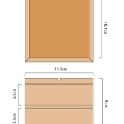 桧のお弁当箱 L　-Square lunch box L- 4枚目の画像