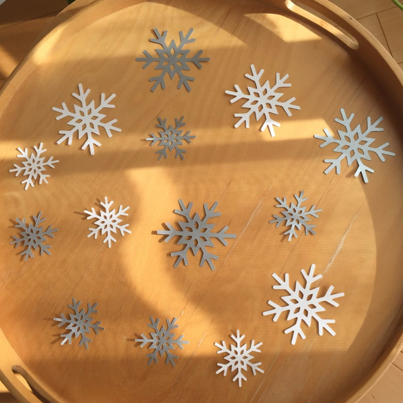 雪の結晶フレーク（大・小） その他素材 party-crafts 通販 3003745  