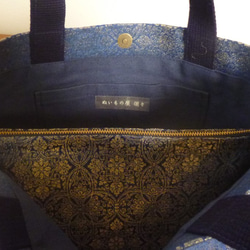 antique obi totebag＆poach 4枚目の画像