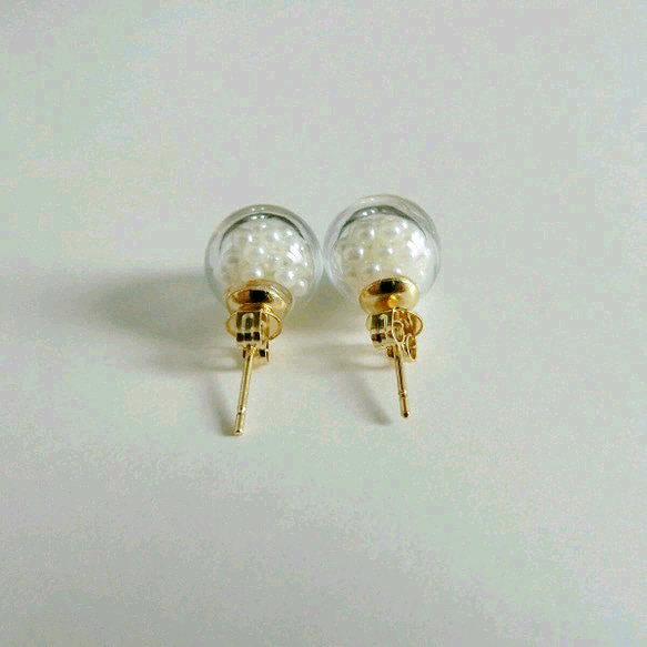 glass pearl pierce mini 3枚目の画像