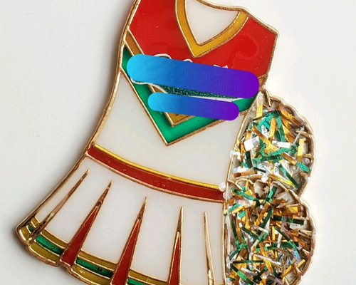 オーダー チア チアリーディング チアダンス キーホルダー チャーム