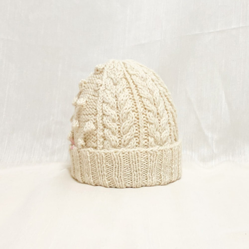 キャップ【花刺繍】ホワイト ベレー帽・ハンチング MICOTO 通販