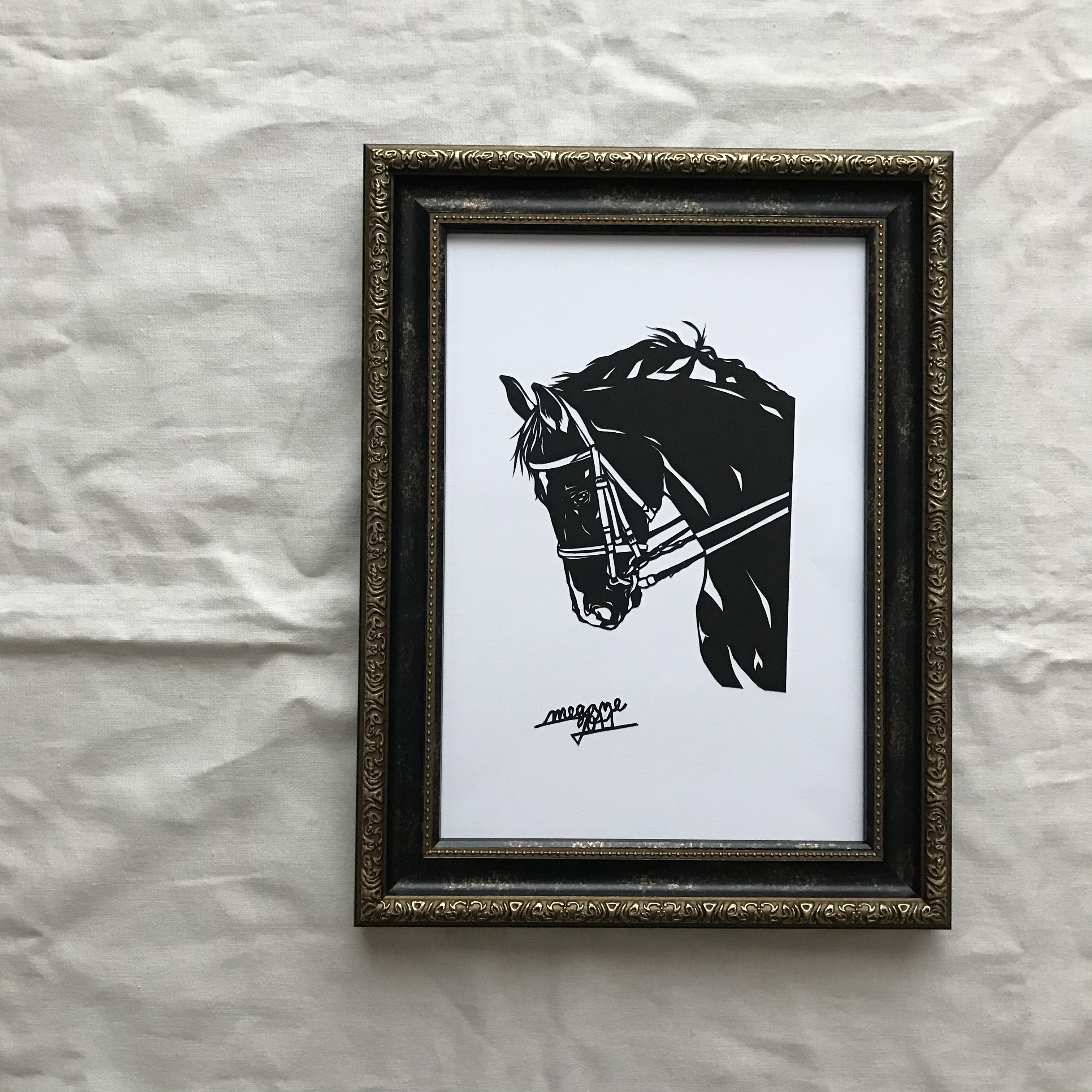 サラブレッド（パステル画） サラブレッド（パステル画） 【公式通販】