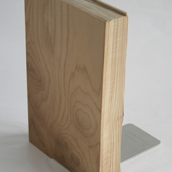 ブックエンド　頁木　Special Edition　プレート付（H） 2枚目の画像