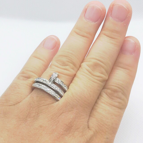 【♡S♡】ジュストアンクル　リング　　#56　PG 楽天市場】カルティエ CARTIER ジュスト アンクル リング ＃56