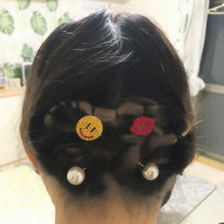 ニコちゃんヘアバトン 4枚目の画像