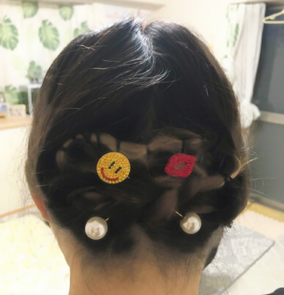 ニコちゃんヘアバトン 4枚目の画像