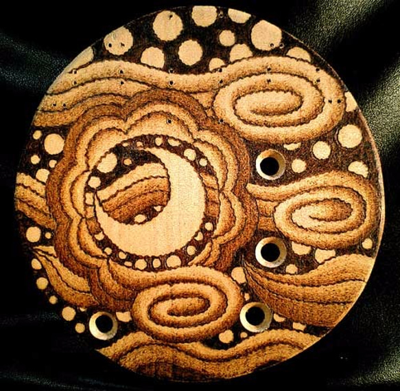 Bunカリンバ・親指ピアノ『Scenery with the moon~月のある風景~Ⅲ』 カリンバ ココナッツ 親指ピアノ 心の楽器