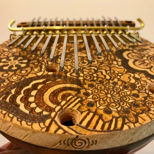 ☆NEW☆・Bunカリンバ・親指ピアノ・フラワーカリンバ 楽器