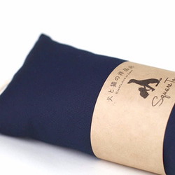 Square Toy｜猫キッカーおもちゃ（チノクロス）※黒のみ 4枚目の画像