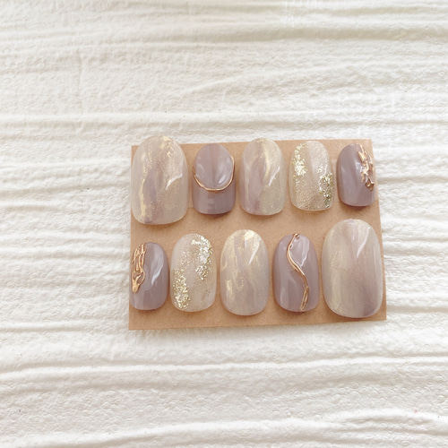 ネイルチップ 前撮り 韓国 ニュアンス 現品限り 最短翌日配送 ネイルチップ ニュアンスネイル 成人式 卒業式