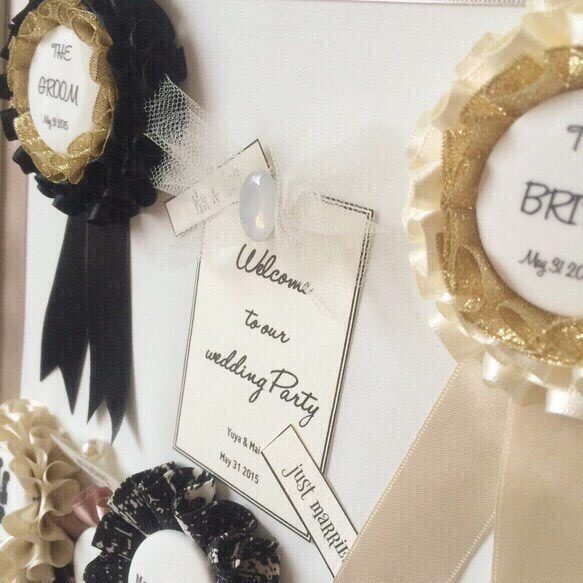 【Rb02L】wedding rosette board❤︎ 3枚目の画像