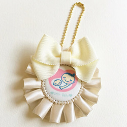 プリン様専用フォーム【Rm19】rosette❤︎〜ボールチェーン付き〜 3枚目の画像