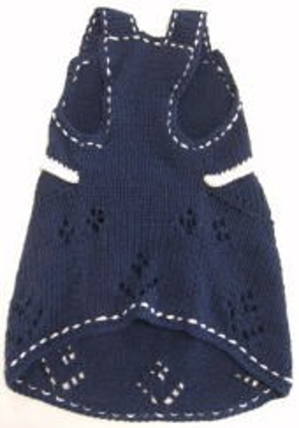 犬服・夏糸の小型犬ドレスセーター(3S-1775) 3枚目の画像