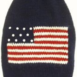 アメリカ国旗柄のタートルネックセーター(S-1773) 2枚目の画像