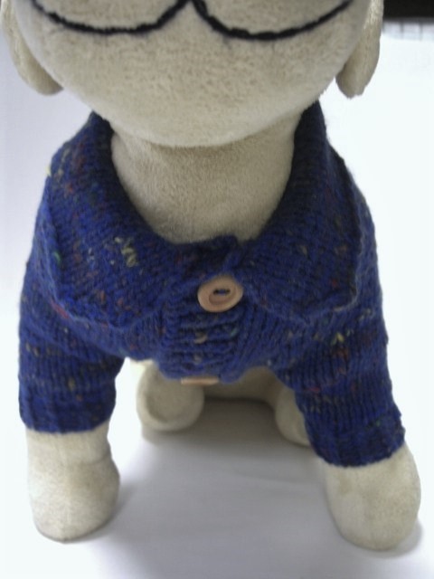 ツイードの ジャケット風カーディガン(S-1673)