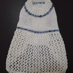 裾のスカート部分が網目状のドレスセーター（３Ｓ－２１５０） 2枚目の画像