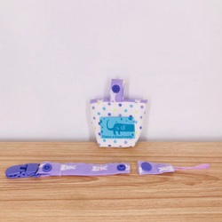 紫米兔寶寶 - 奶嘴袋組 第3張的照片