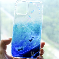 【晴れ】Deep Blue Sea Phone Case by ETPLANT 手機電話軟邊硬面殼 第2張的照片