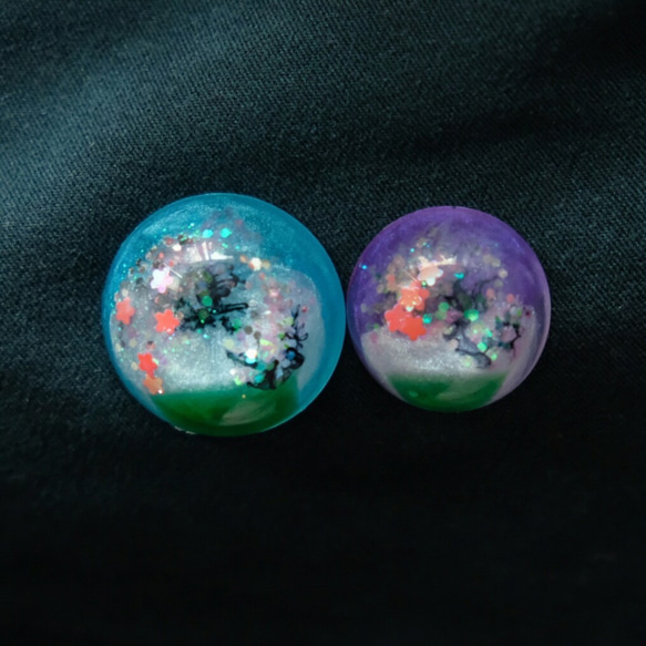 【花雨】925銀耳環 Blossom Rain Earrings Floral 櫻花 Accessories 第1張的照片