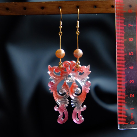 【金色時分】925銀耳環 Silver Earrings EmmaTam Accessories 新娘 婚禮 宮廷 復古 第3張的照片