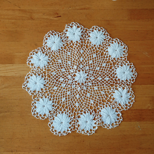 ◎ 送料無料 レース編み【白】円形 その他インテリア雑貨 大橋家 通販