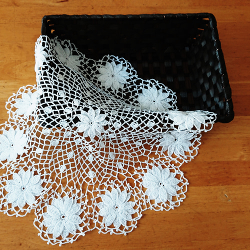 ◎ 送料無料 レース編み【白】円形 その他インテリア雑貨 大橋家 通販