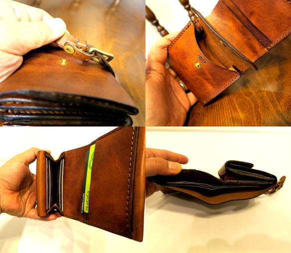 Belt Short Wallet　ベルト折り財布 5枚目の画像