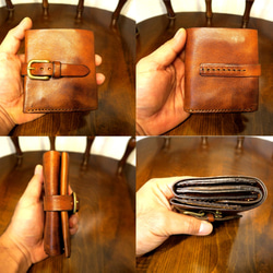 Belt Short Wallet　ベルト折り財布 6枚目の画像