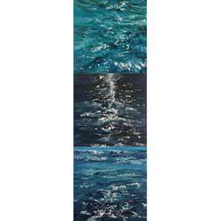 【海，浪】- 手繪 畫作 第5張的照片