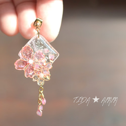 ﾚｼﾞﾝ×ﾜｲﾔｰ】新作“SAKURAiroｼﾘｰｽﾞ” -蝶の羽根やすめ- レジン