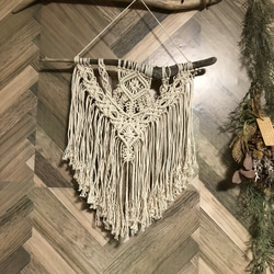 マクラメタペストリー#56 受注製作 タペストリー・壁掛け yuki-weaving