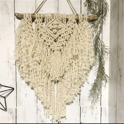 オーダー マクラメタペストリー② オーダーNO.78 マクラメタペストリー2点の通販 by macrame works