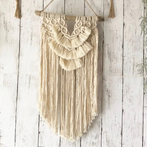 ☆マクラメ タペストリー デザインaラージ