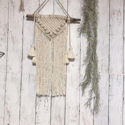 送料無料】マクラメタペストリー No.11 タペストリー・壁掛け