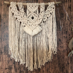 オーダー注文にて☆マクラメタペストリー☆サンセットムーン マクラメ タペストリー ＃F 受注製作 タペストリー・壁掛け yuki