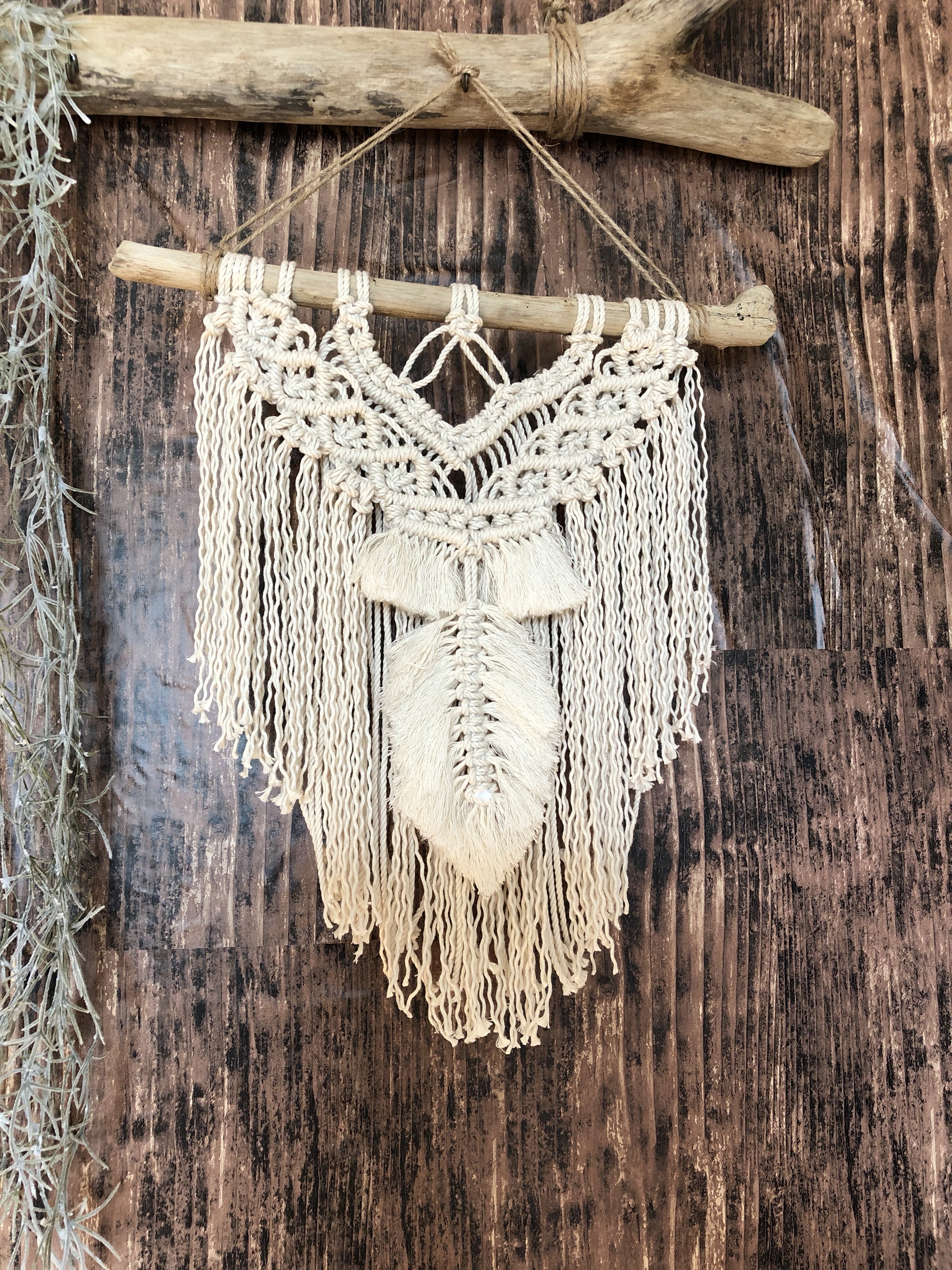 NO.407『流木・マクラメ・タペストリー』