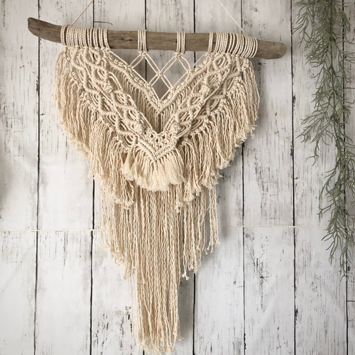 26 マクラメタペストリー 受注製作 タペストリー・壁掛け yuki-weaving  